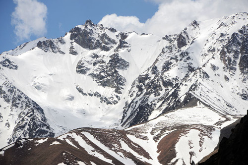 Kazakhstan Ile-Alatau National Park Glacier