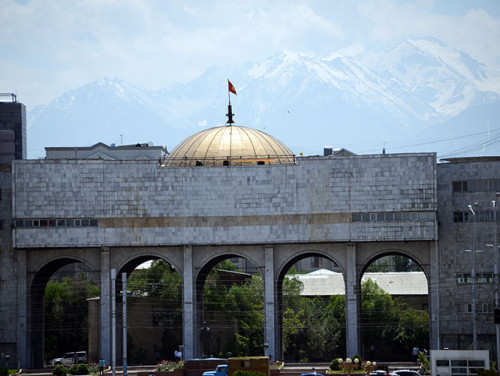 Kyrgyzstan Bishkek Ala Too Square