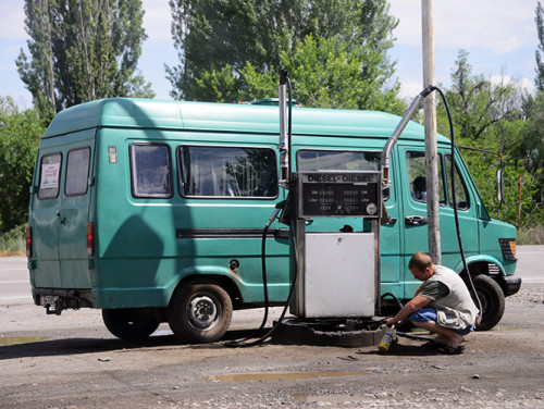 Kyrgyzstan Bishkek Gas