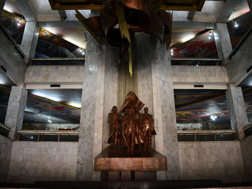Kyrgyzstan Bishkek State Museum Inside