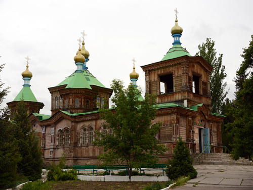 Kyrgyzstan Karakol Holy Trinity Cathedral