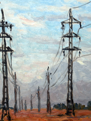 Painting of Power-Lines