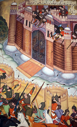 Kyrgyzstan Osh Museum Battle