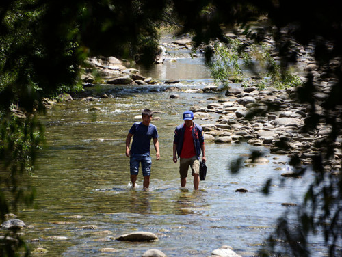 Kyrgyzstan Osh River