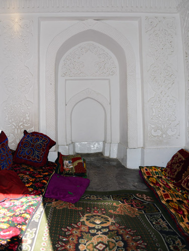 Kyrgyzstan Osh Sulaiman-Too Sacred Mountain Babur's House Inside