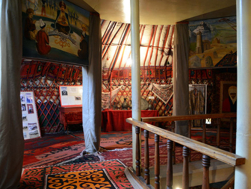 Kyrgyzstan Osh Yurt Museum 2nd Floor