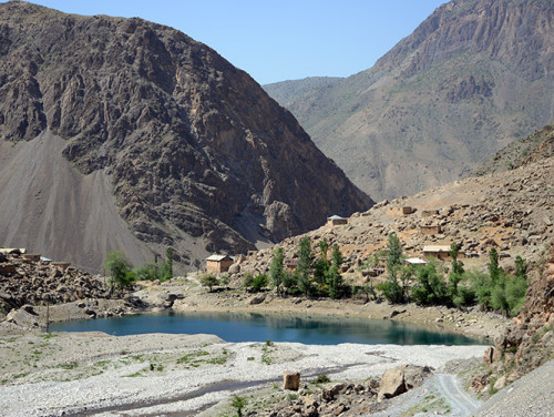 Tajikistan Fan Mountains Lake Fifth