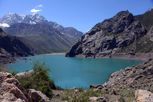 Tajikistan Fan Mountains Lake Sixth