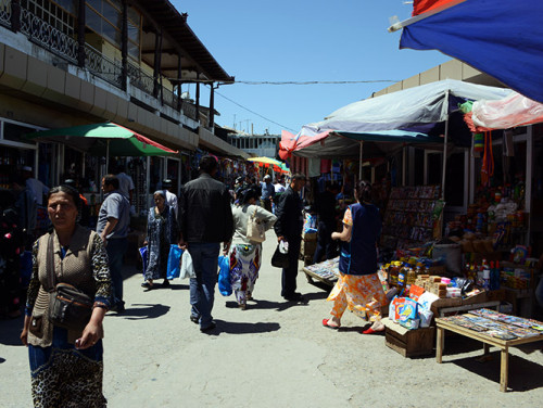 Tajikistan Penjakent Market