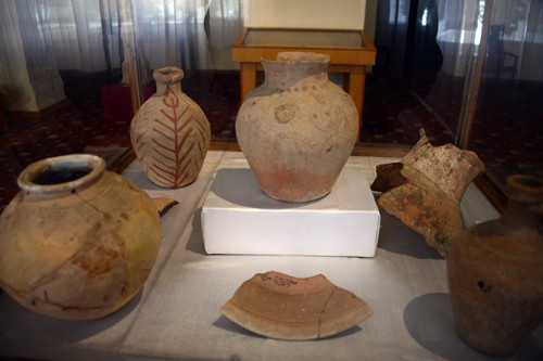 Tajikistan Panjakent Museum Pottery