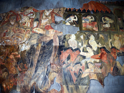 Tajikistan Panjakent Museum Replica Decorations