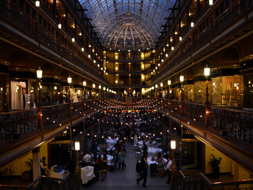 Ohio Cleveland Arcade Inside