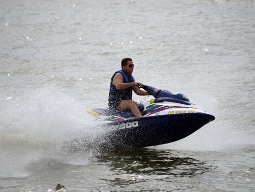 Ohio Cleveland Lake Erie Jetski