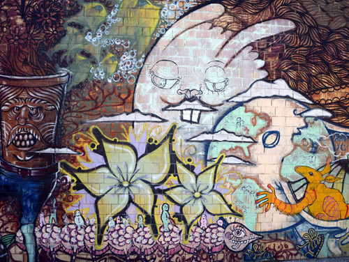 Ohio Columbus Short North Graffiti