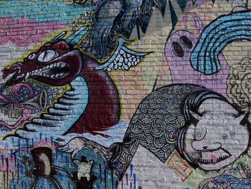Ohio Columbus Short North Graffiti