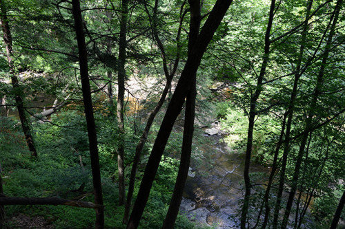 Ohio Cuyahoga National Park Cliff
