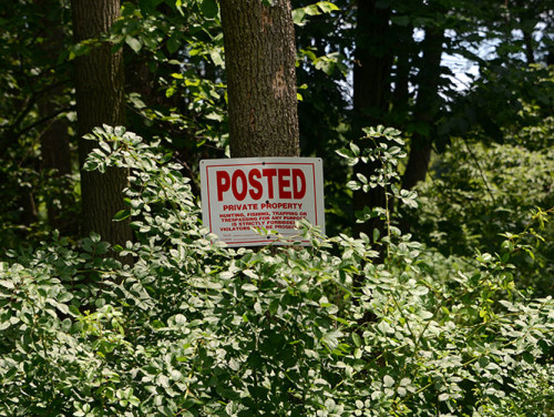 Ohio Cuyahoga National Park No Trespassing