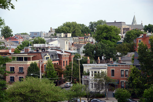 Ohio Cincinnati Mt Adams View