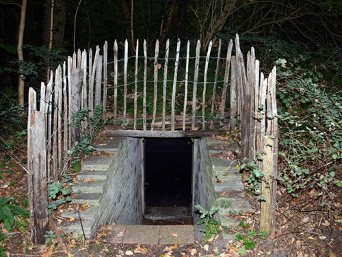 Netherlands The Hague Atlantikwall WWII Bunker