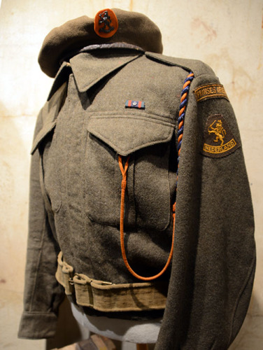 Netherlands The Hague Atlantikwall WWII Bunker Dutch Uniform