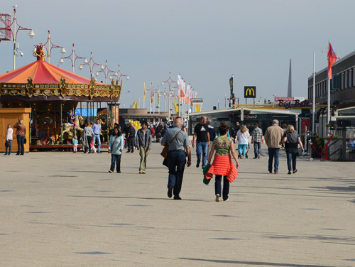 Netherlands The Hague Boardwalk