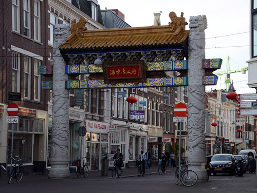 Netherlands The Hague Chinatown