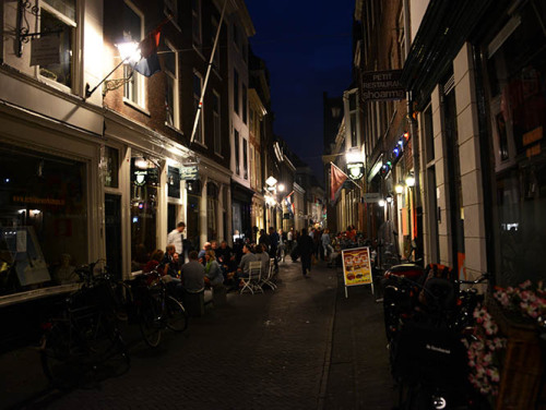 Netherlands The Hague Denneweg Street