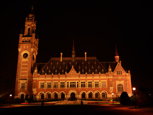 Netherlands The Hague Peace Palace