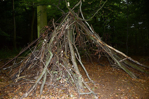 Netherlands The Hague Scheveningse Bosjes Teepee