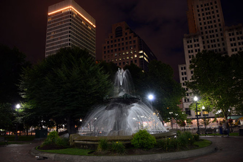 Rhode Island Providence Fountain Park