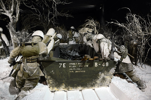 Luxembourg Diekirch WWII Troops