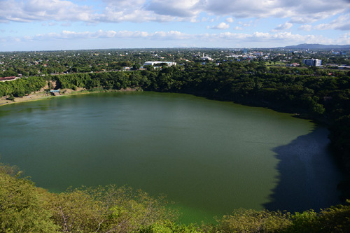 Nicaragua Managua Tiscapa Lagoon