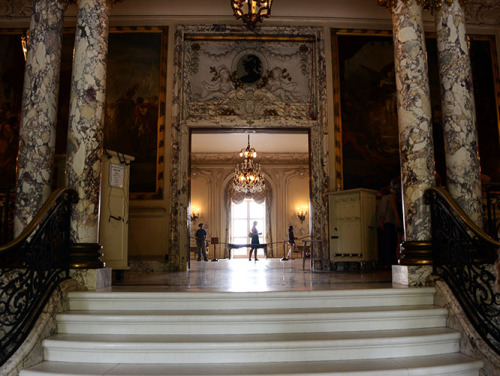 Rhode Island Newport Elm Mansion Inside