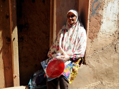 Iran Abyaneh Woman