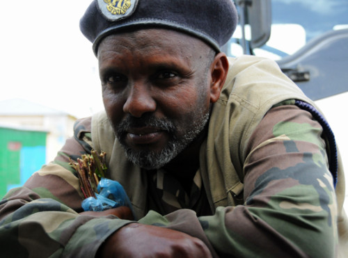 Somalia Sheikh Police