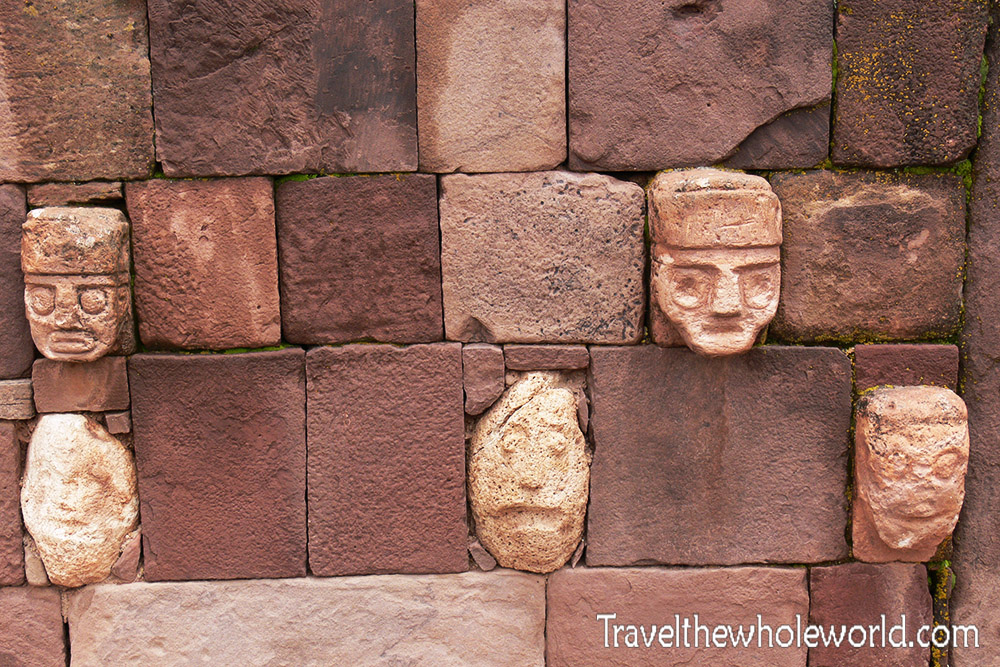 Bolivia Tiwanaku Tenon Heads