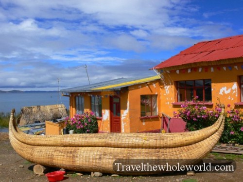 Bolivia Titicaca Boat