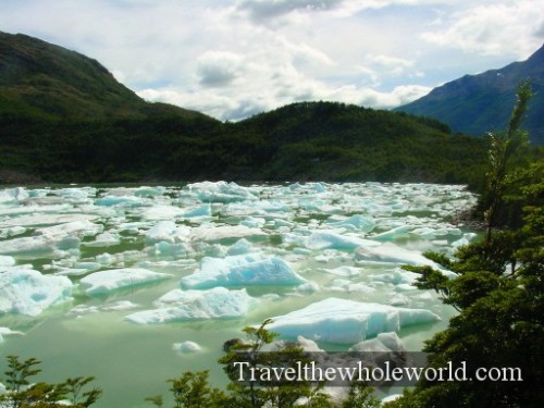 Chile Glacier Lake