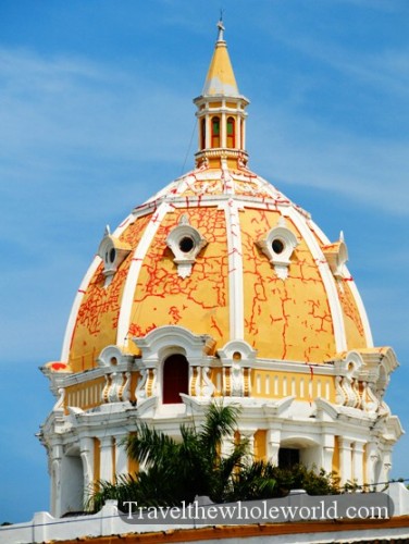 Colombia Cartagena La Iglesia de San Pedro Claver Dome