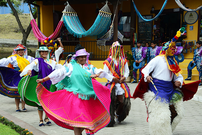 Ecuador Quito Mitad Mundo Dance