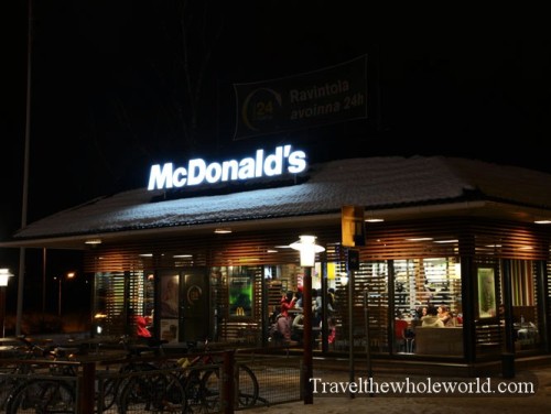 Finland Rovaniemi McDonald's