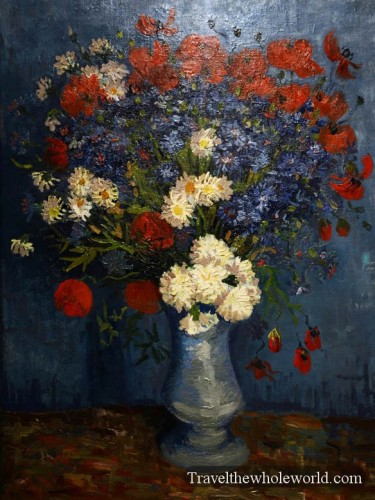 Netherlands-Amsterdam-Van-Gogh-Flowers
