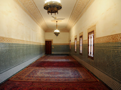 Niger Niamey Mosque Hallway