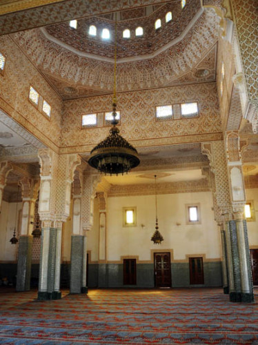 Niger Niamey Mosque Inside