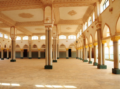 Niger Niamey Mosque Inside