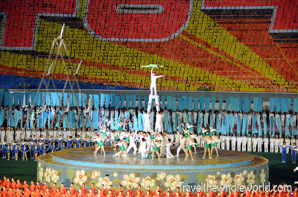 North Korea Pyongyang Arirang Games Balance