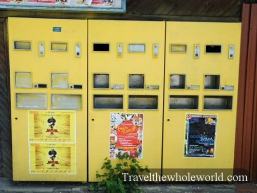 Transnistria Tiraspol Vending Machine