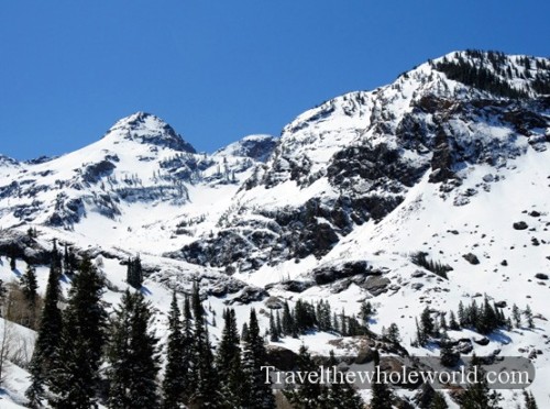 Utah Uinta Mountains Snow