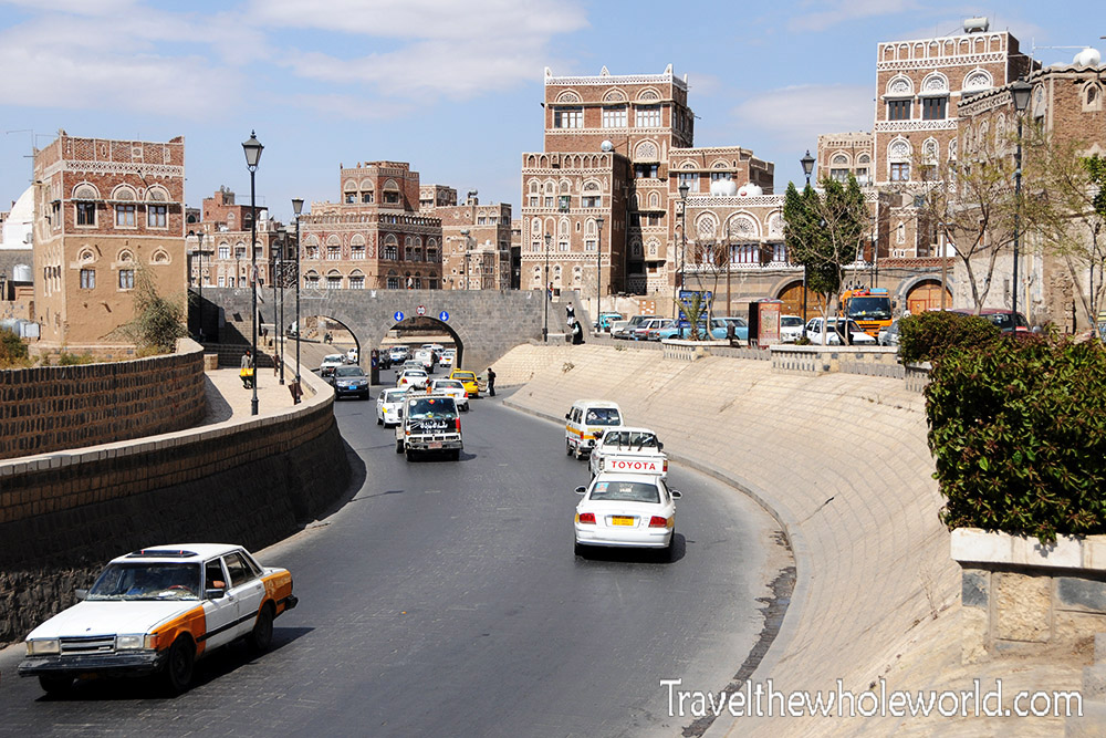 Yemen Sana'a Suq River Road