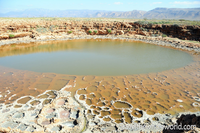 Yemen Socotra Salt Depression